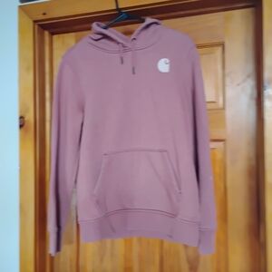 Carhartt Mauve Hoodie with Logo